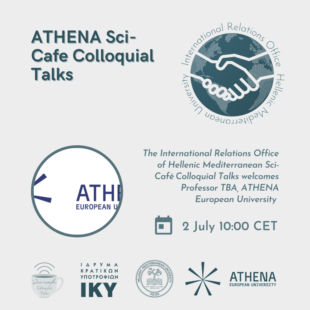 The ATHENA Sci - Cafe Colloquial Talks 